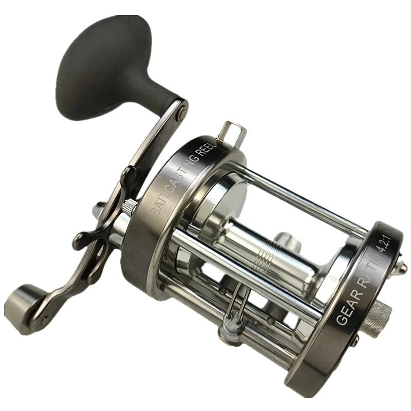 Moulinet pêche mer métal CL90 bateau traîne - Tambour gros capacité eau salée antirouille