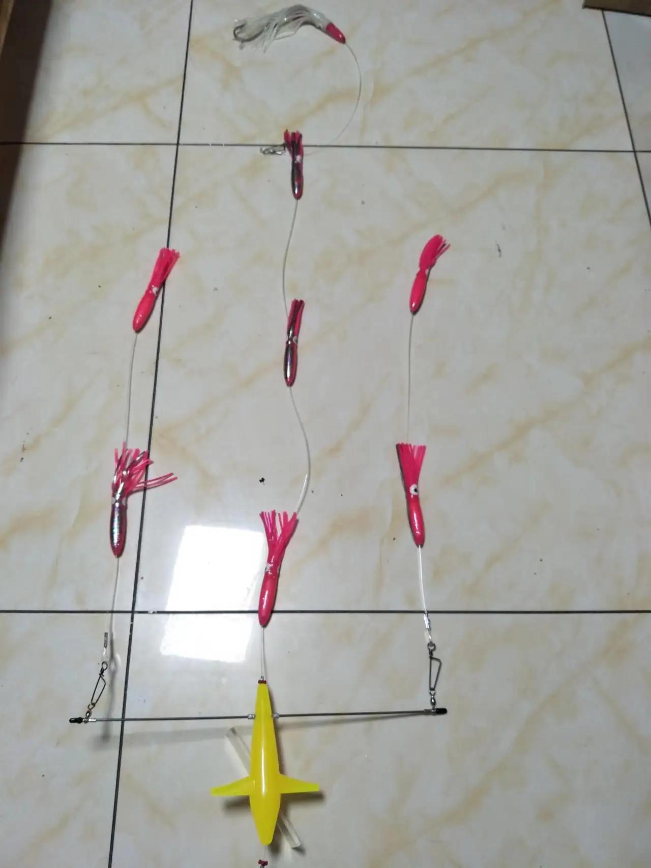 Barres d'Épandage de Gouvernail en Acier Inoxydable de 18 Pouces, avec Oiseau Marlin de 7 Pouces Pre