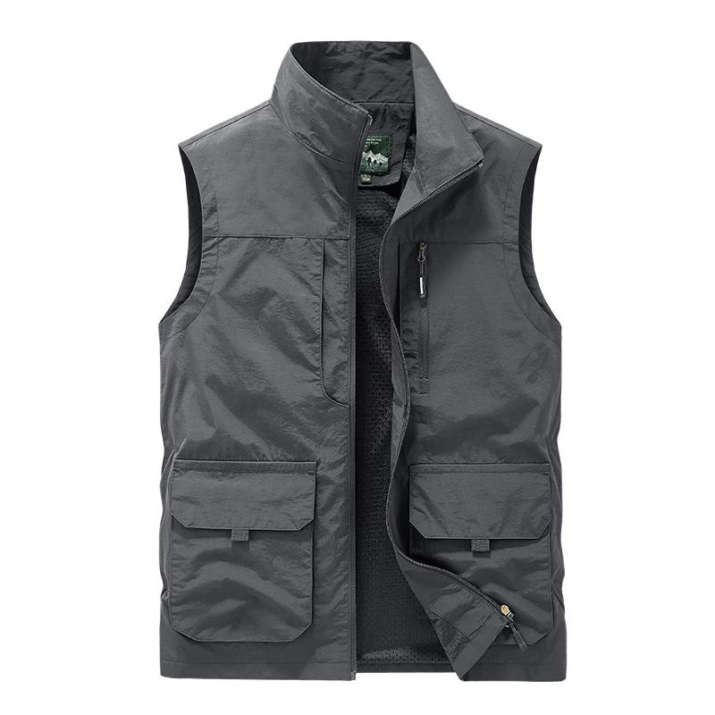Gilet de course à pied pour homme, respirant et coupe-vent, polyvalent et confortable, idéal pour le