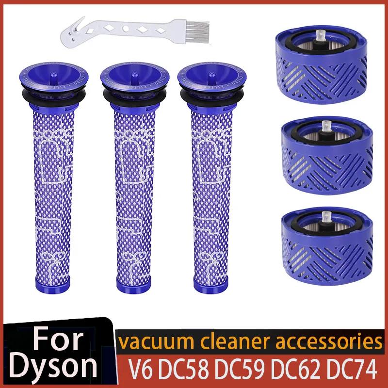 Filtres Hepa pour aspirateur sans fil Dyson V6 DC58 DC59 DC62 DC61 DC74, pièces de rechange pour asp