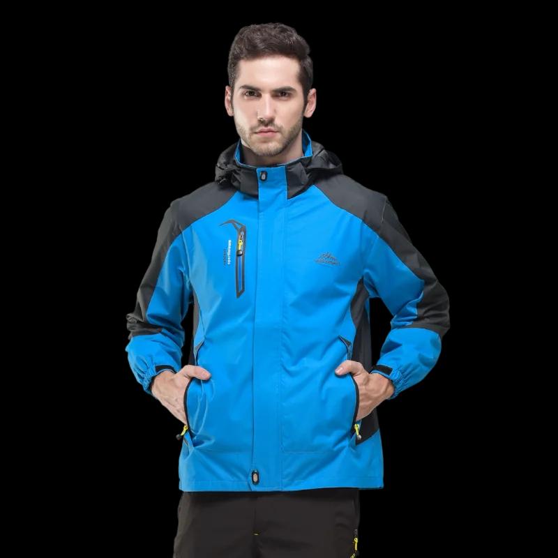 TRVLWEGO Camping randonnée veste hommes automne Sports de plein air manteaux escalade Trekking coupe