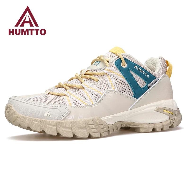 Chaussures de sport femmes respirantes trekking été - Baskets outdoor luxe randonnée caoutchouc