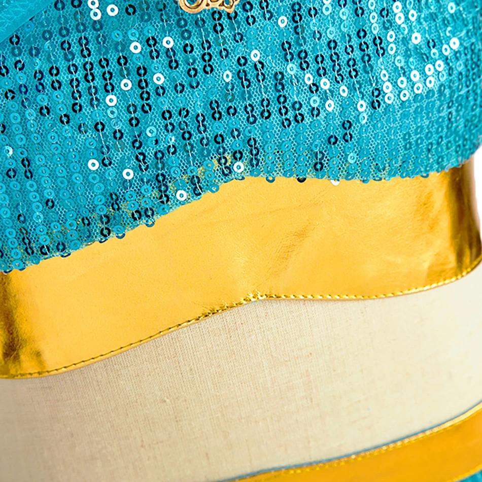 Robe de princesse arabe pour enfants, Costume d'halloween Jasmine pour filles, déguisement de fête d