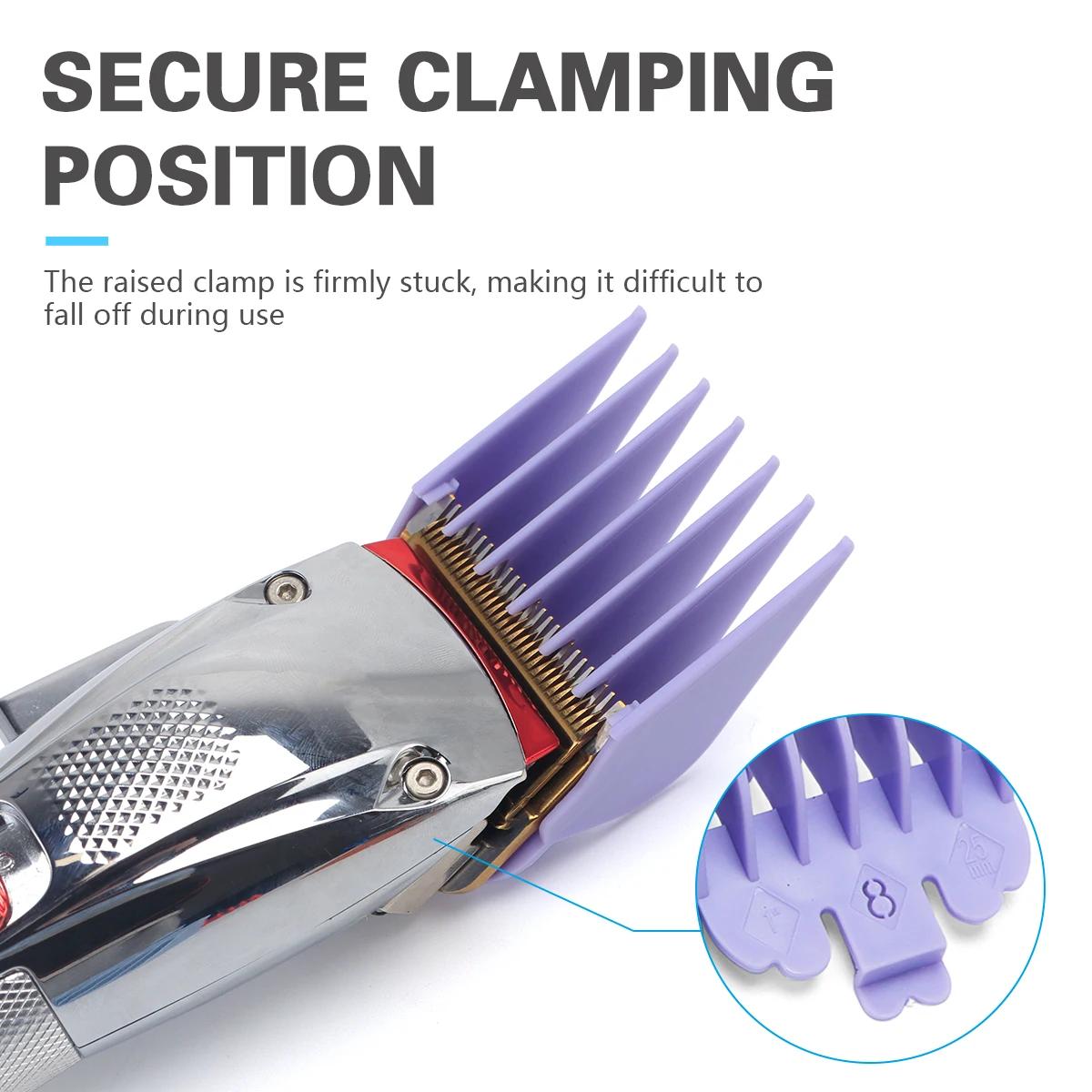 Protections pour tondeuse à cheveux, accessoires de barbier, fixation de tondeuse professionnelle, p