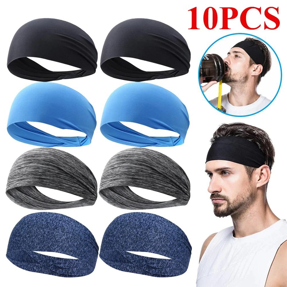Turban élastique ultra-mince unisexe - Bande sauna fitness absorbant sueur séchage rapide