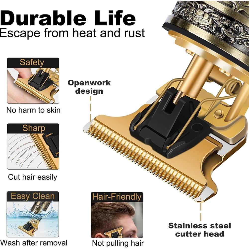 Tondeuse à cheveux électrique T9 pour femmes tondeuse homme professionnelle appareil de coiffure pou