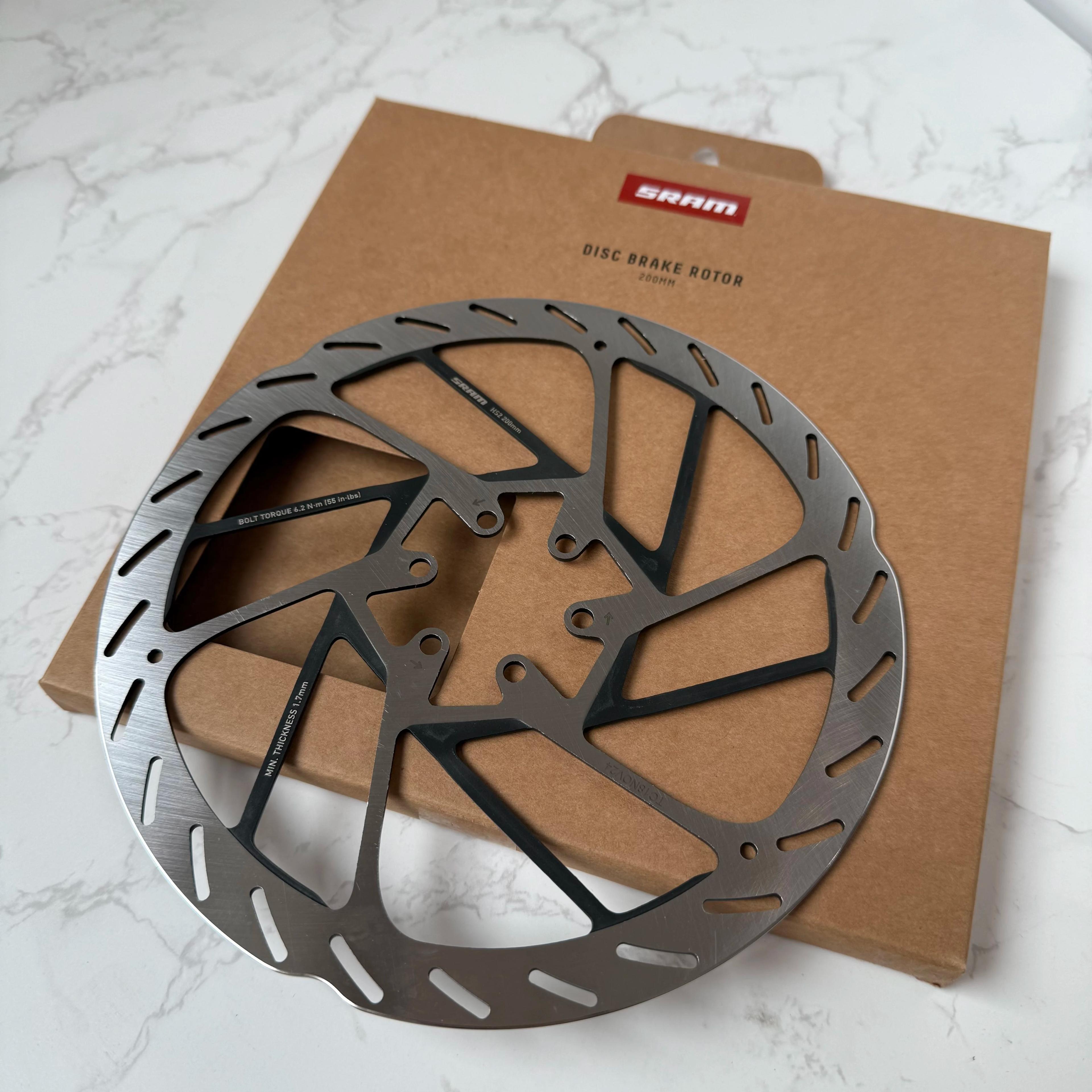 Rotor de frein à disque Rotor SRAM-HS2, rotor ThUNICEF à 6 boulons, 160mm, 180mm, 200mm, 220mm, acce