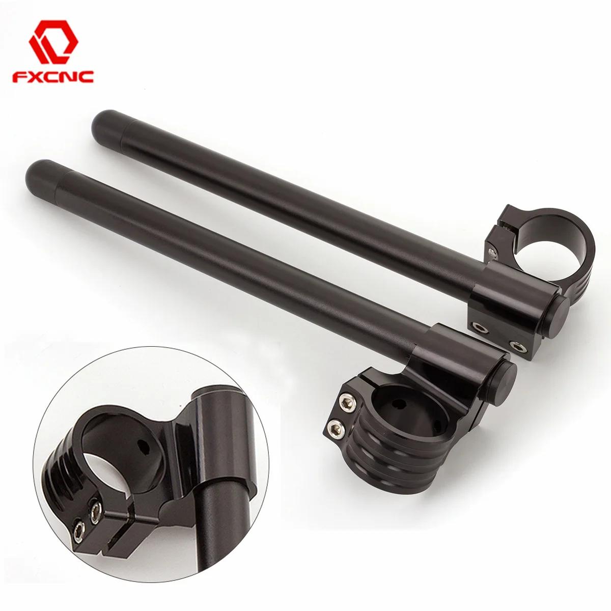 Guidon de moto, barre de poignée, café Racer, fourche 31 33 35 36 37 41 43 45 47 48 50 51 52 53 54 M
