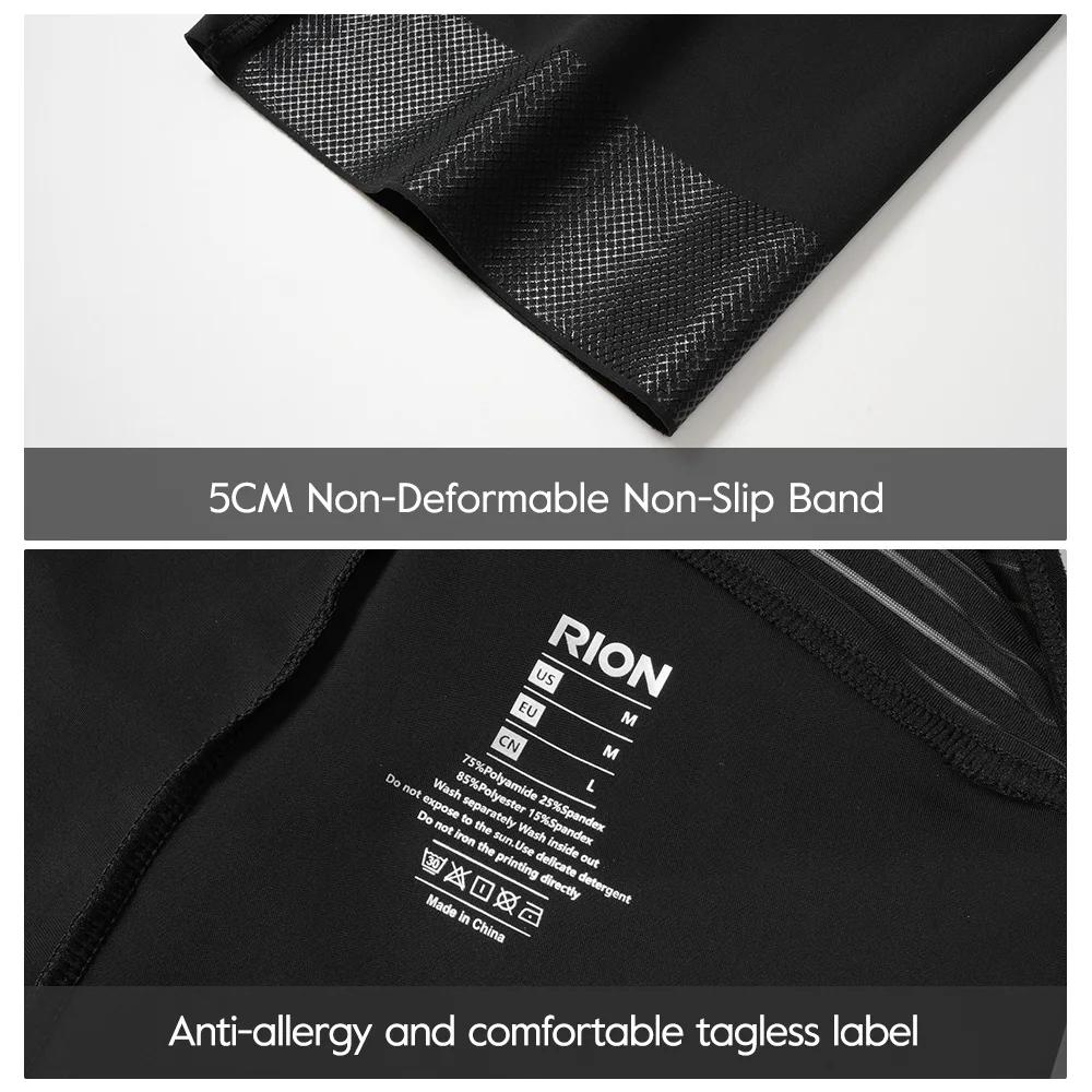 RION-Cuissard à bretelles de cyclisme pour homme, vêtements VTT, collants de vélo de descente, route