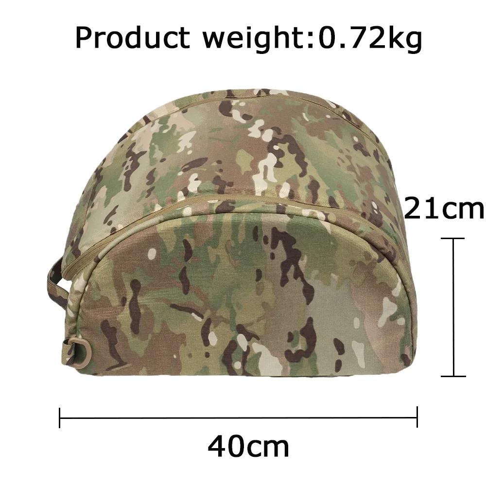 Sac de casque tactique grande capacité chasse Airsoft sac de rangement de casque rapide portable en