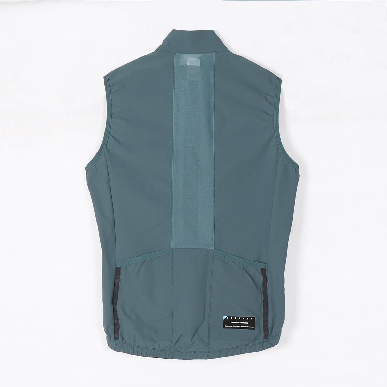 SPEXCEL toutes saisons classique léger coupe-vent gilet de cyclisme veste coupe-vent pour hommes tis