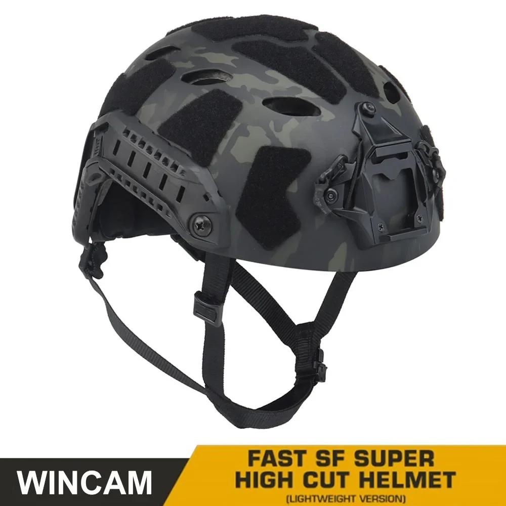 Casque Airsoft tactique rapide léger SF coupe Super haute chasse tir Wargame casque de protection Sp
