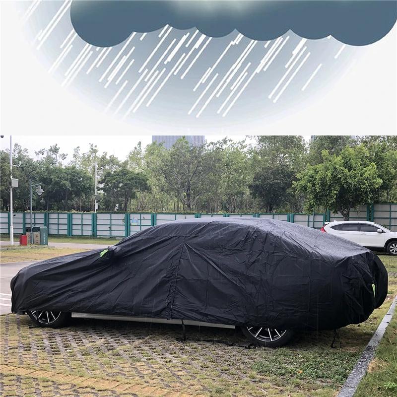 Housses de voiture universelles SUV/berline, imperméables, pour l'extérieur, Protection contre le so