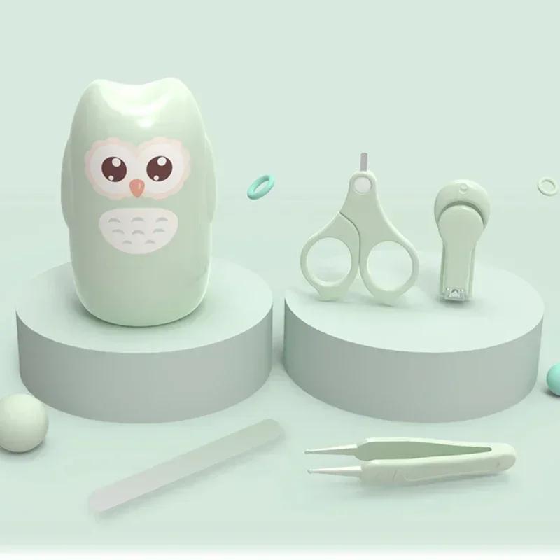 Kit de manucure pour enfants, ciseaux à ongles pour bébé, ensemble d'outils de soins des ongles pour