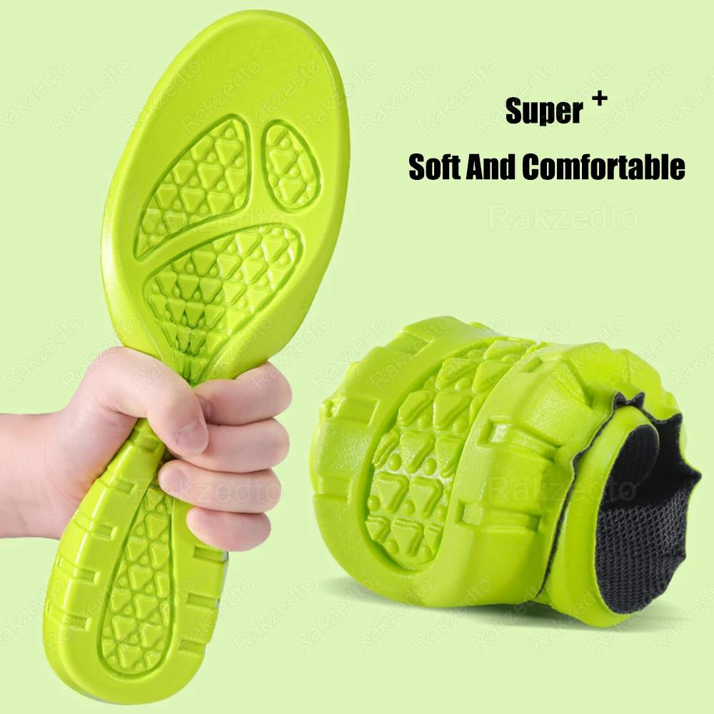 Semelles intérieures de sport élastiques en Latex pour chaussures de basket-ball, semelles de course