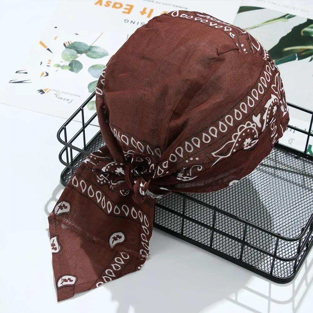Écharpe de Sauna en Coton à vaccage Rapide pour Homme et Femme, Chapeau de dehors en Plein Air, Band