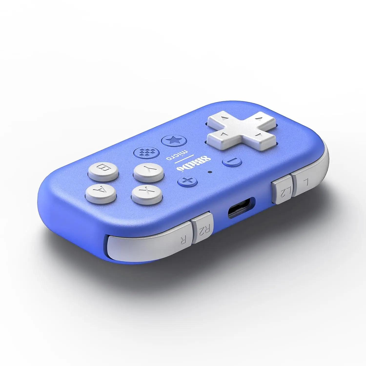 8BitDo Micro manette de jeu Bluetooth Mini contrôleur de jeu pour Switch, Android et Raspberry Pi, p