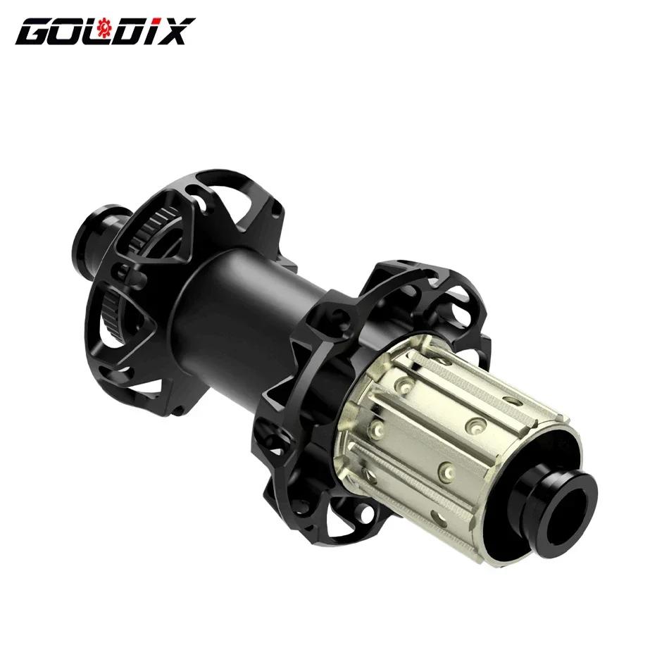 GOLDIX-Adaptateur de moyeu de vélo à structure à cliquet, corps de moyeu de vélo avec embout QR/THRU
