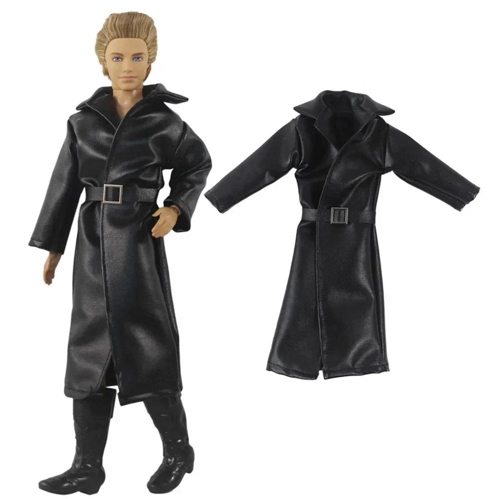1 ensemble de vêtements de poupée, manteau en cuir, tenue pour poupée Ken de 12 pouces, plusieurs st