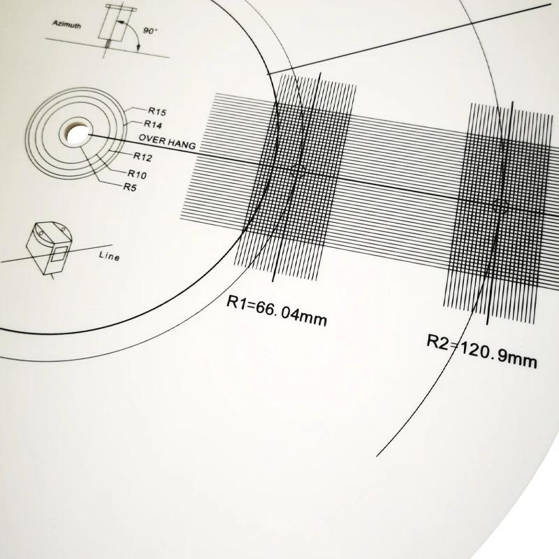 Disque de calibrage Anti-patate 3MM, disque vinyle LP, platine, tachymètre, calibrage, phonographe,