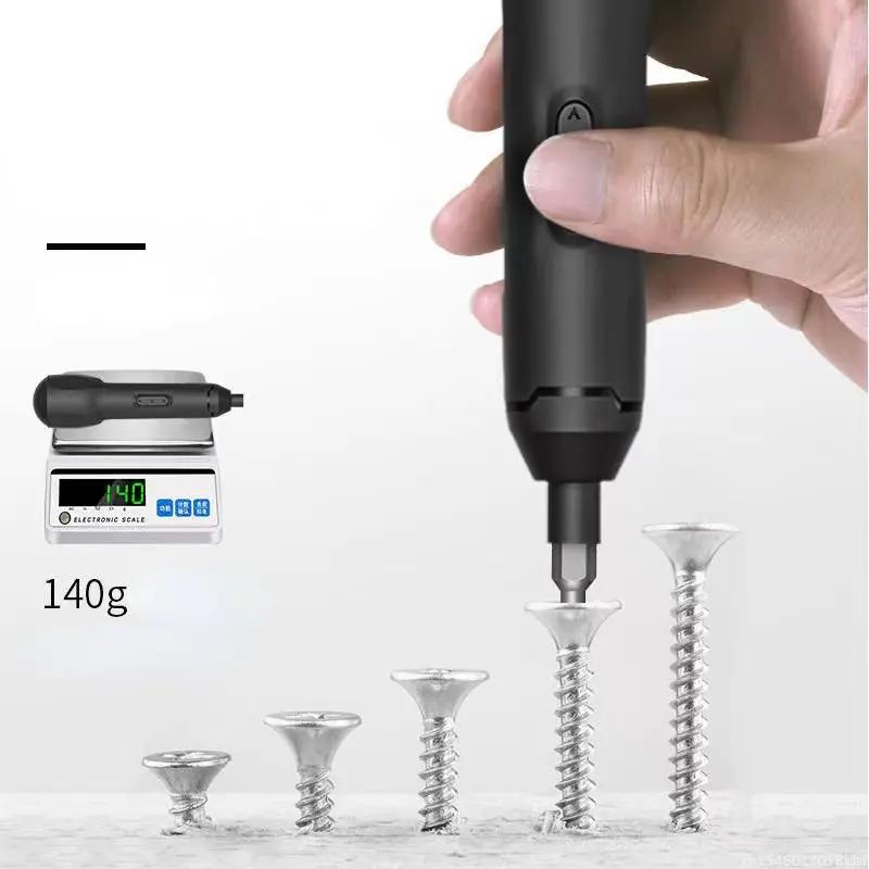 ATA JIA-Mini tournevis électrique sans fil aste, outil à main multifonction pour la maison