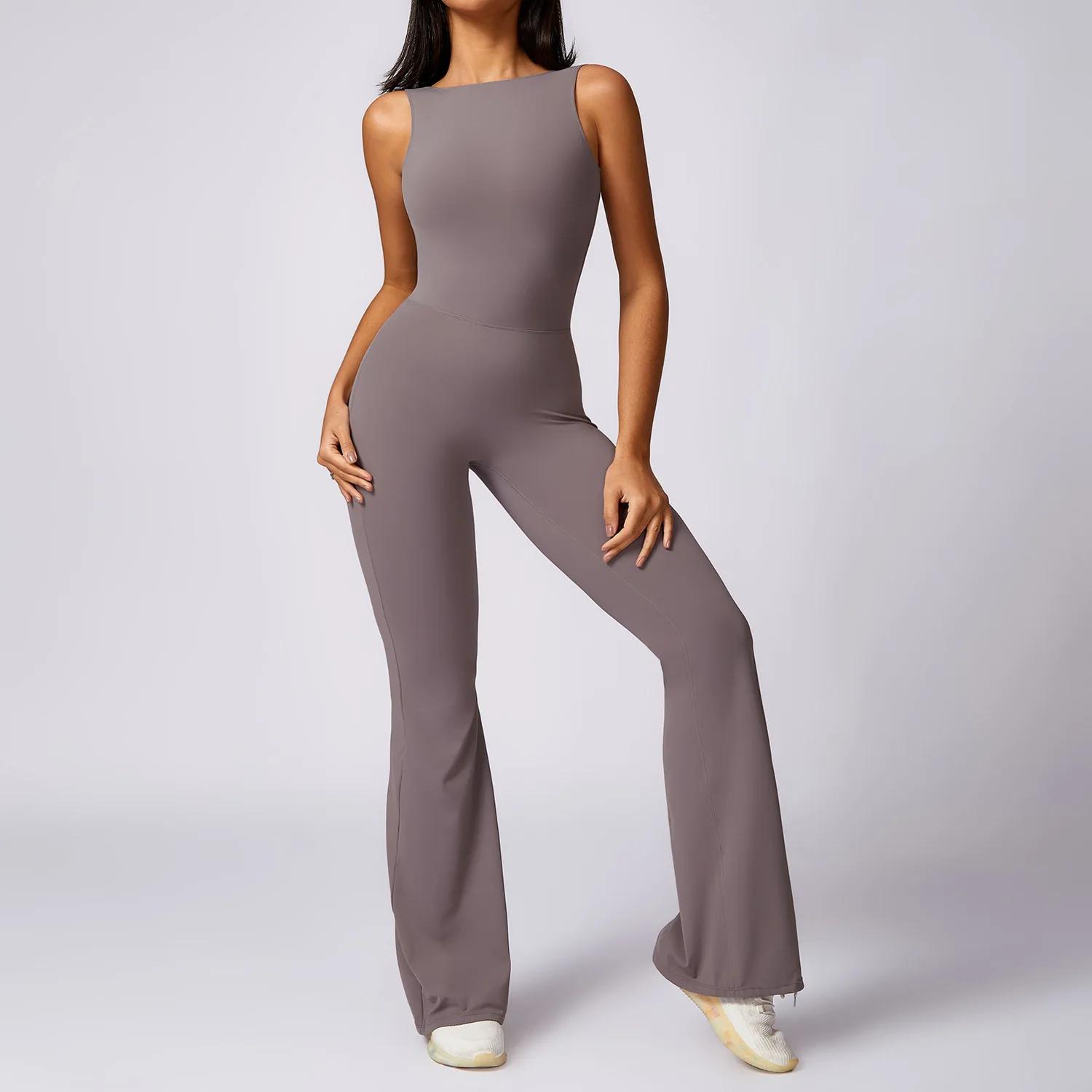 Combinaison de sport pour femme, vêtements de gymnastique, yoga, entraînement sportif, fitness, barb
