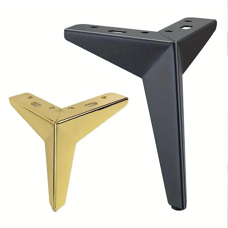 4 pièces épaissi losange meubles jambes trépied lumière matériel de luxe pieds de Table meubles jamb