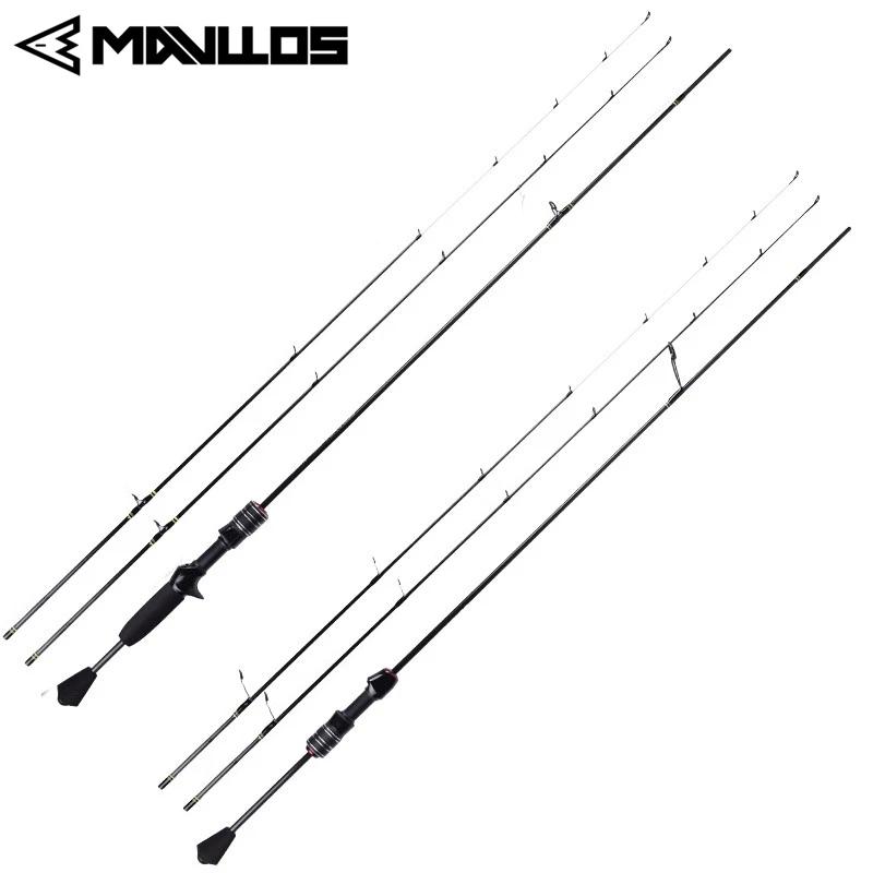 Mavllos Delicacy BFS canne à pêche avec pointe UL solide leurre 0.6-8g/0.8-10g canne à pêche à la ca