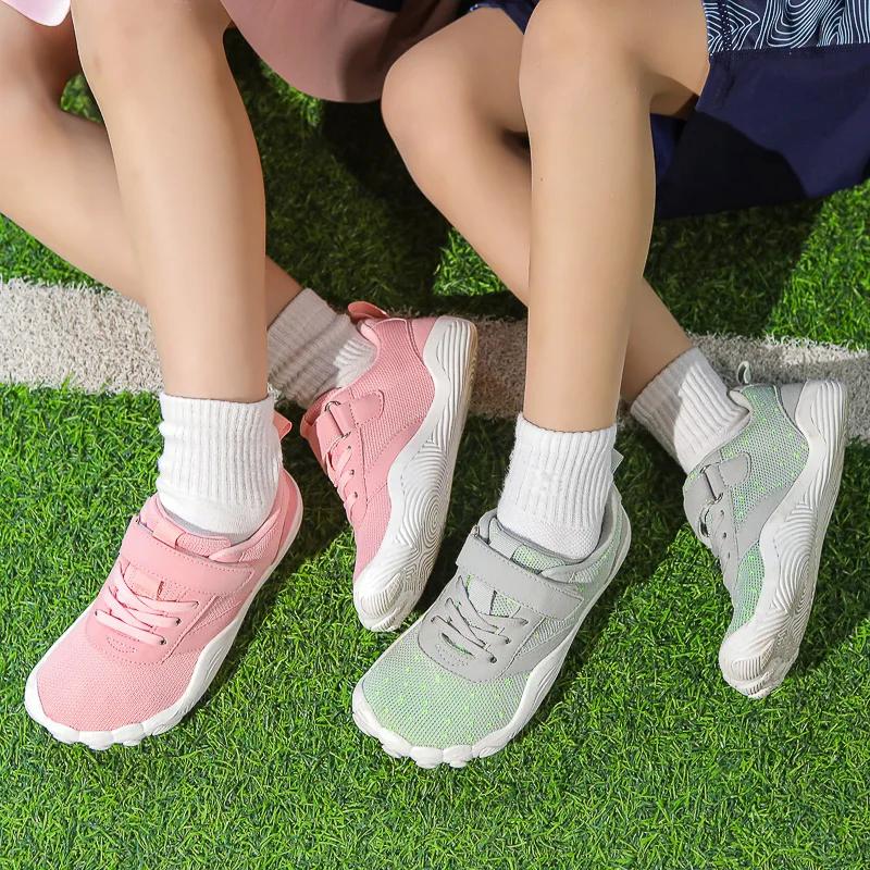 Chaussures pieds nus pour enfants, baskets pour garçons et filles, chaussures à emplacer naturelleme