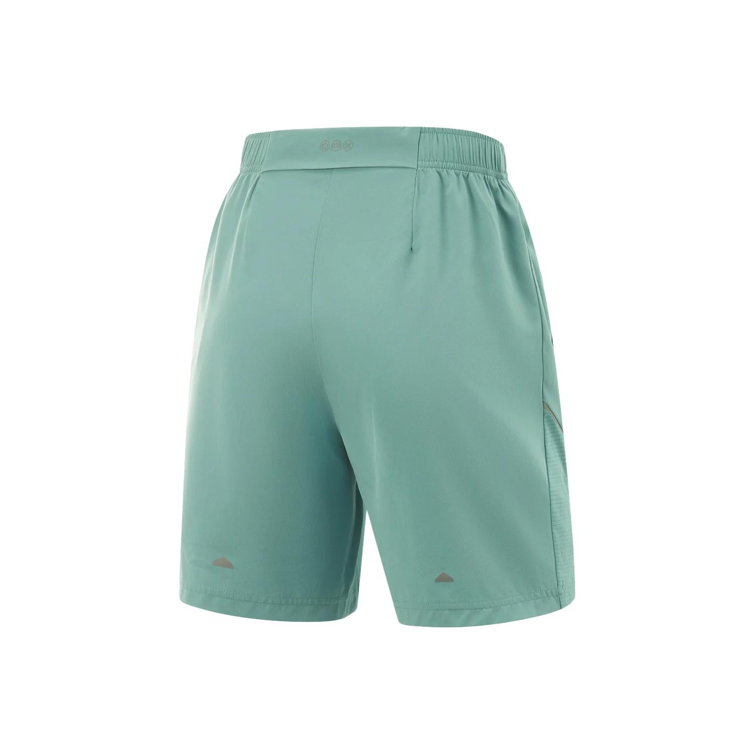 Li-Ning Short de course pour hommes AT DRY 88%Polyester 12%Spandex Coupe régulière Confortable Respi