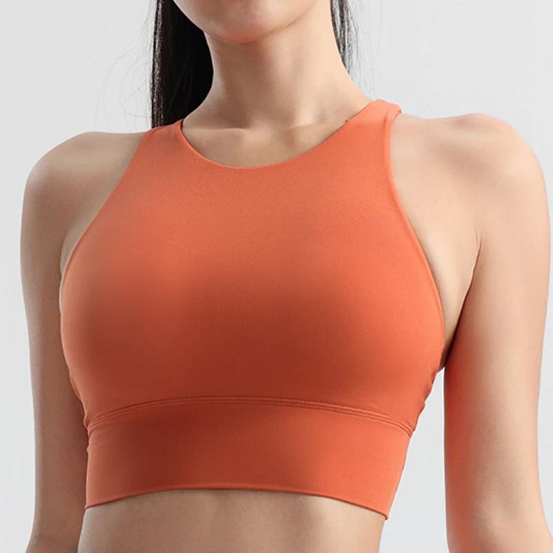 Soutien-gorge de fitness antichoc à séchage rapide pour femme, sous-vêtements de sport, chemise astr
