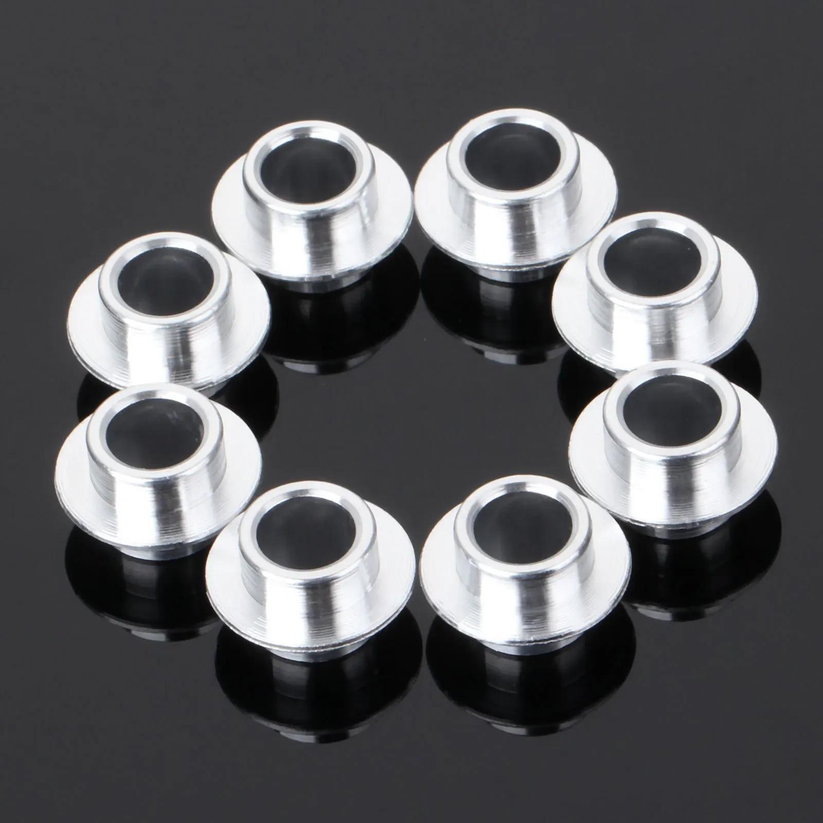 Entretoises de roulement de Scooter de Skateboard en aluminium de 8mm, 8 pièces, douille de roulemen