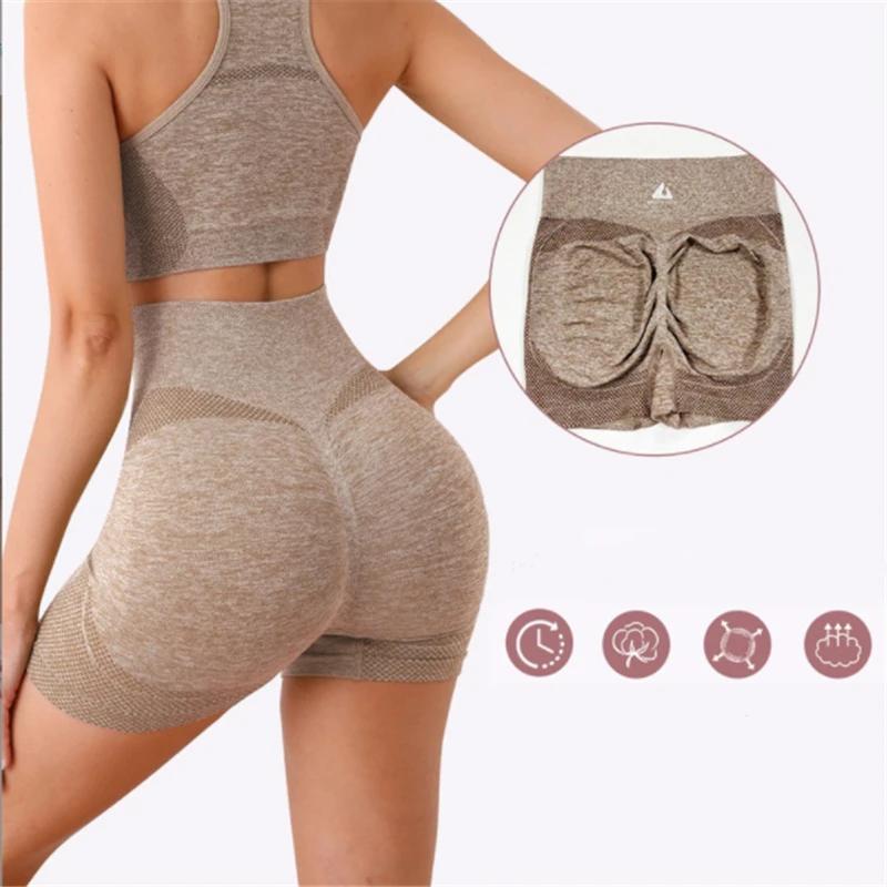 Ensemble de Yoga Shorts de gymnastique femmes Sport soutiens-gorge brassière hauts d'entraînement po