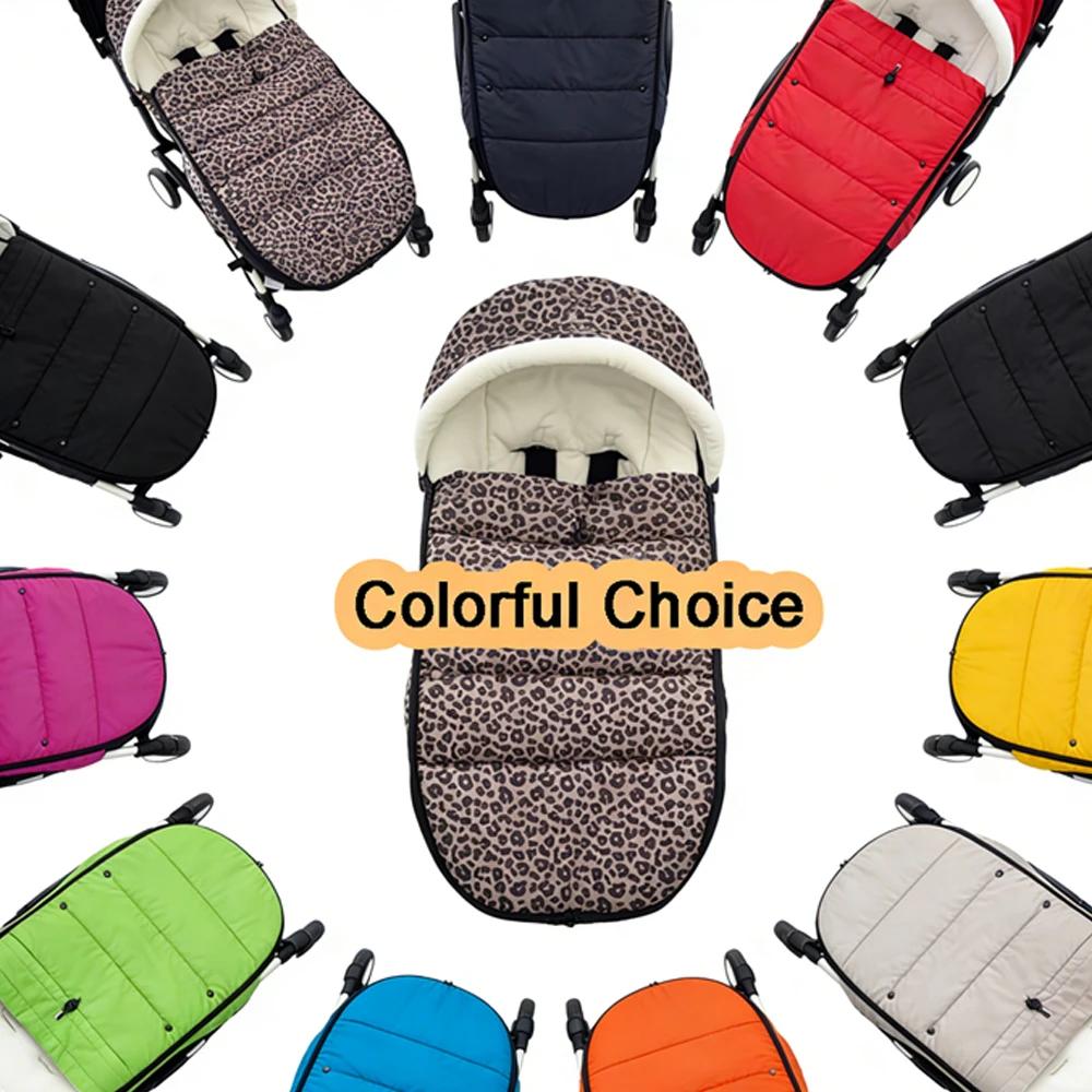 Chancelière chaude pour poussette à doublure douce de qualité supérieure | Accessoires de poussett