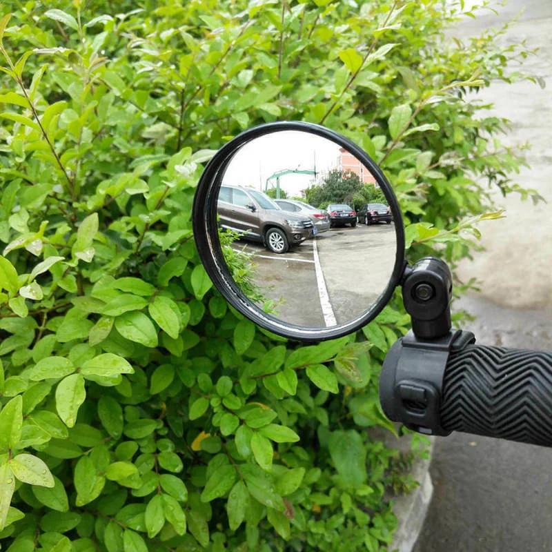 Rétroviseur universel réglable pour guidon de vélo, rotation à 360 °, miroir de vélo, moto, équitati