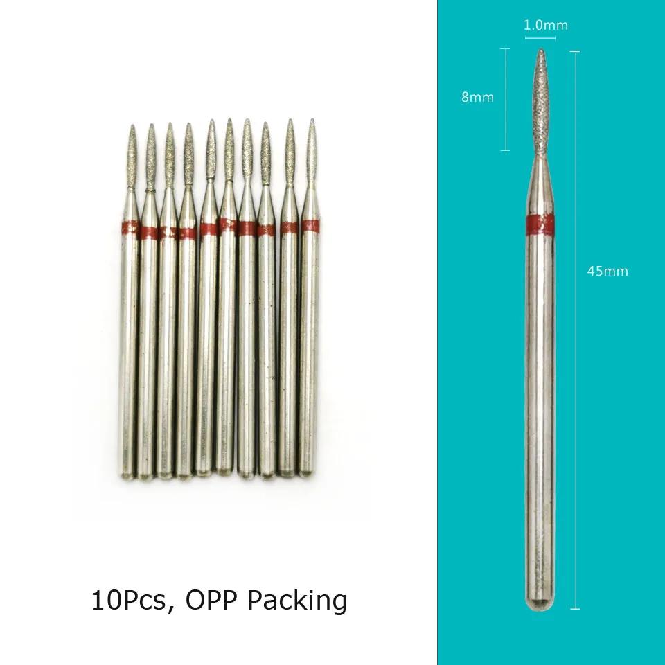 HYTOOS Forets À Ongles Diamant Cutters pour Manucure Cuticules Burr Fraise Cutter pour Pédicure Ongl