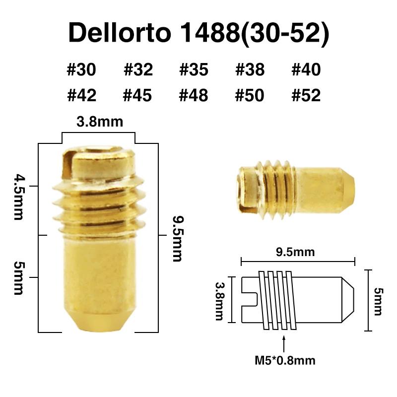 ZSDTRP 10 pièces Dellorto PHBG ralenti pour 1488 Dellorto PHBG PHBD MA MB UA UB(30-80)
