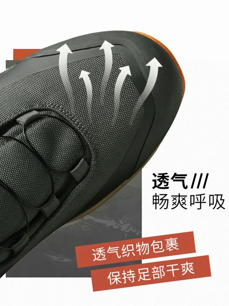 Chaussures randonnée hiver homme femme - Bottes neige antidérapantes chasse sport plein air