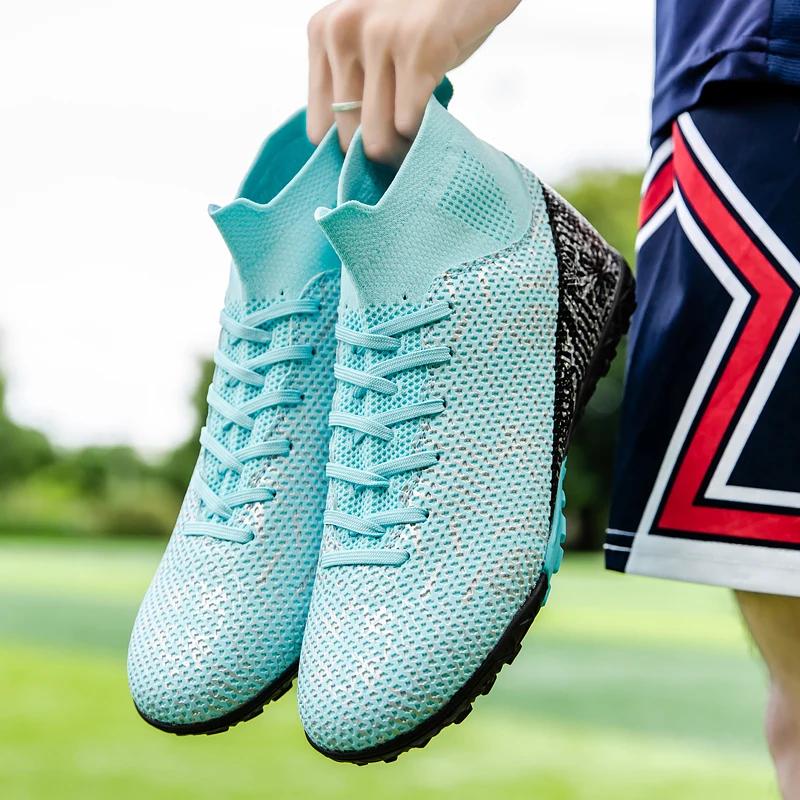 Crampons à pointes courtes ; chaussures d'entraînement professionnelles; chaussures de football rési