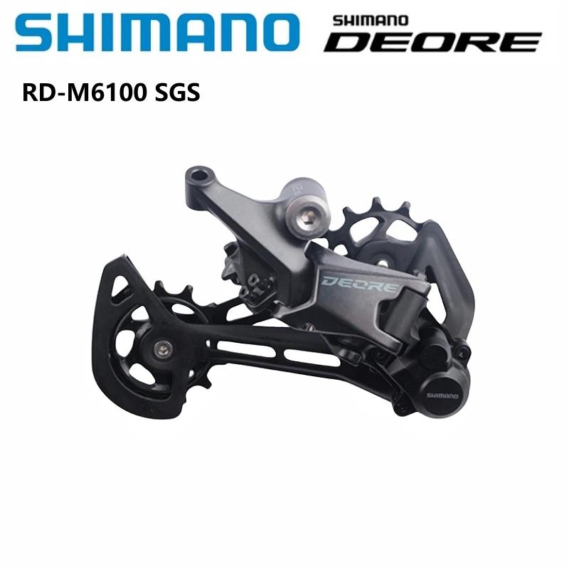 Shimano DEORE M6100 série RD-M6100 SGS 12 vitesses dérailleur arrière en aluminium pour pièces d'équ