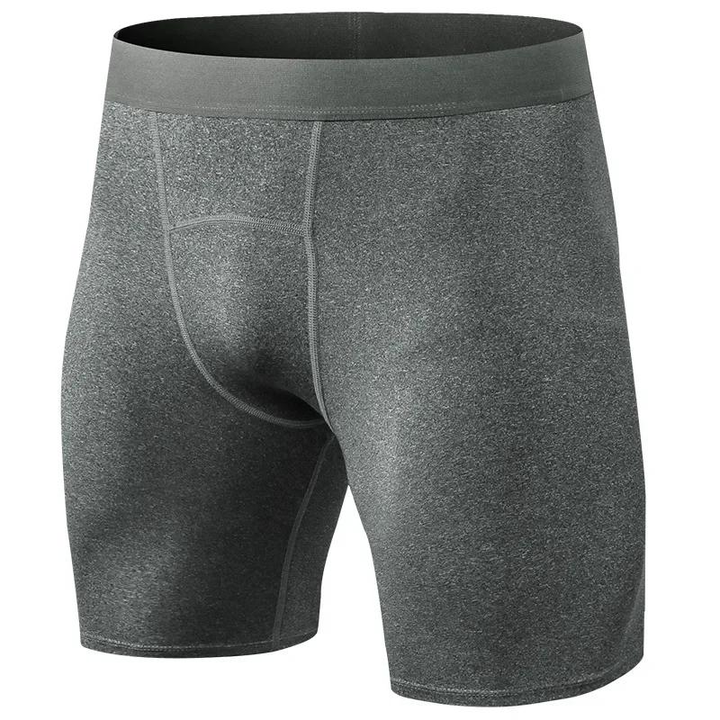 Hommes gymnases Shorts collants de Compression élastiques Fitness musculation respirant séchage rapi