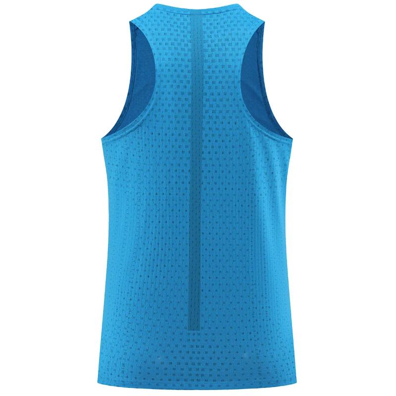 Gilet de gymnastique en maille respirante pour hommes, séchage rapide, Cool, plage, voyage, maillot