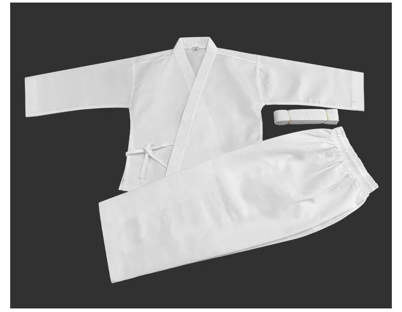 Uniforme de karaté respirant taekwondo karaté costumes ensemble vêtements de karaté pour Sparring fo
