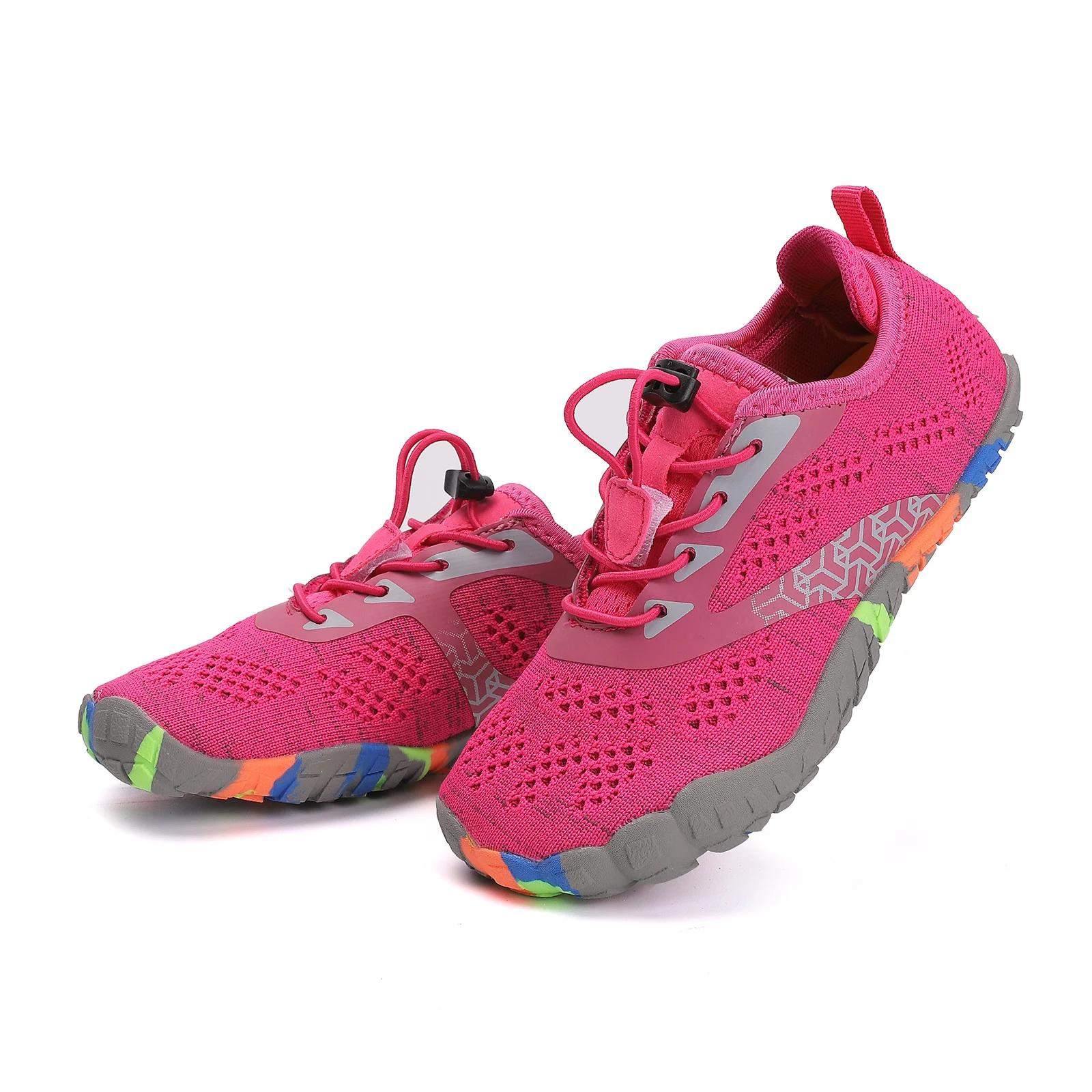 Chaussures d'eau pour enfants, pieds nus, confortables, chaussures de course, respirantes, antidérap