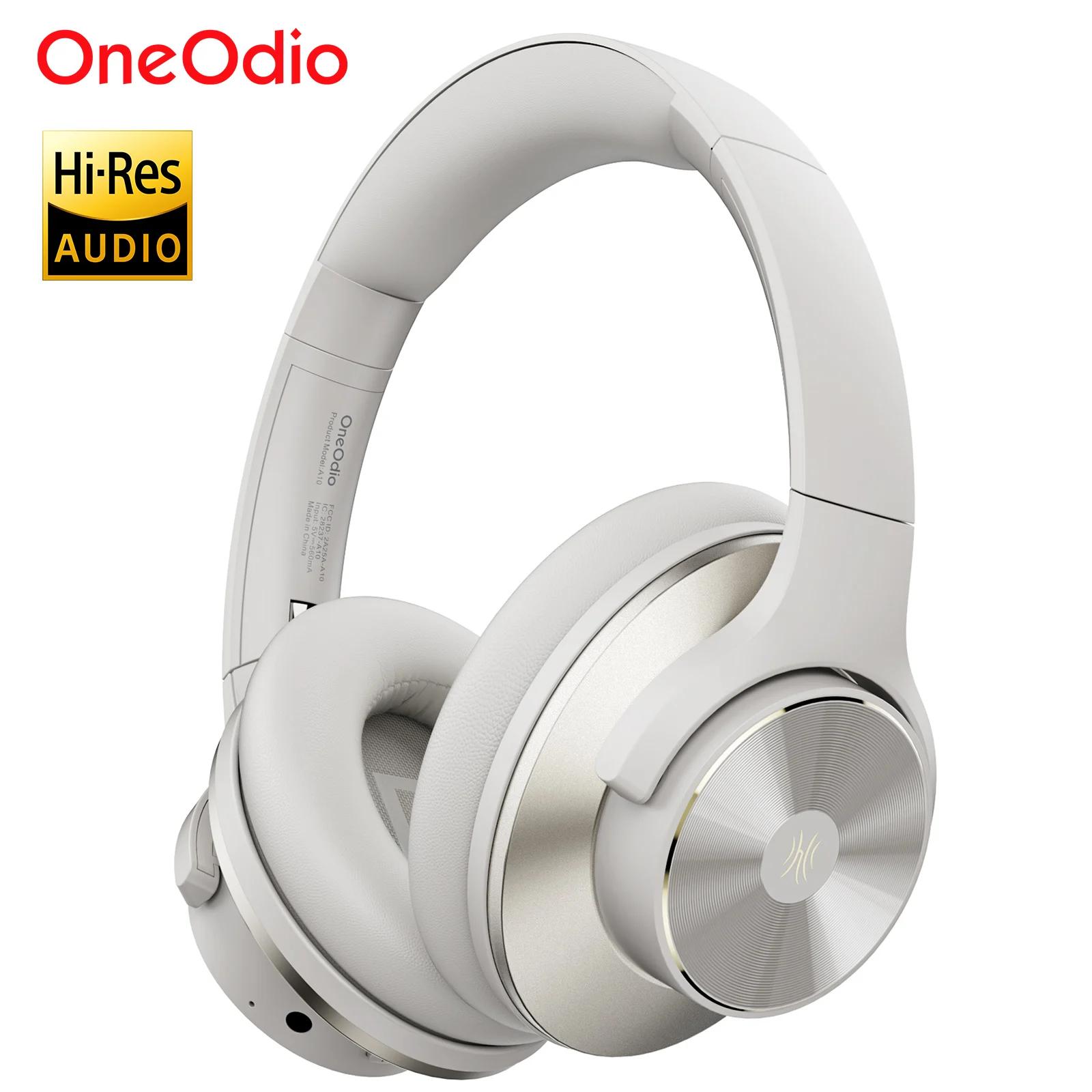 Oneodio A10 ANC casque sans fil Bluetooth haute résolution Audio sur l'oreille casque 35dB hybride c