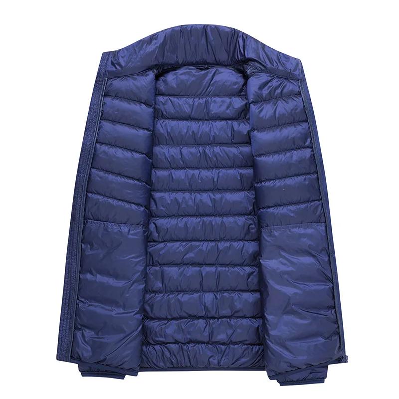 Doudoune coupe-vent imperméable pour hommes, vestes décontractées pour hommes, chaud, printemps, aut