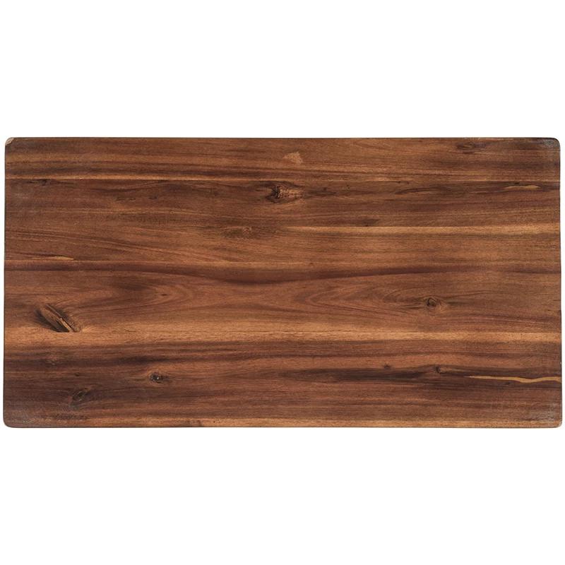 TOPMAX-Comptoir Rustique de Ferme en 2 Pièces, Accessoire de Cuisine en Bois, Piste de Salle à Mange