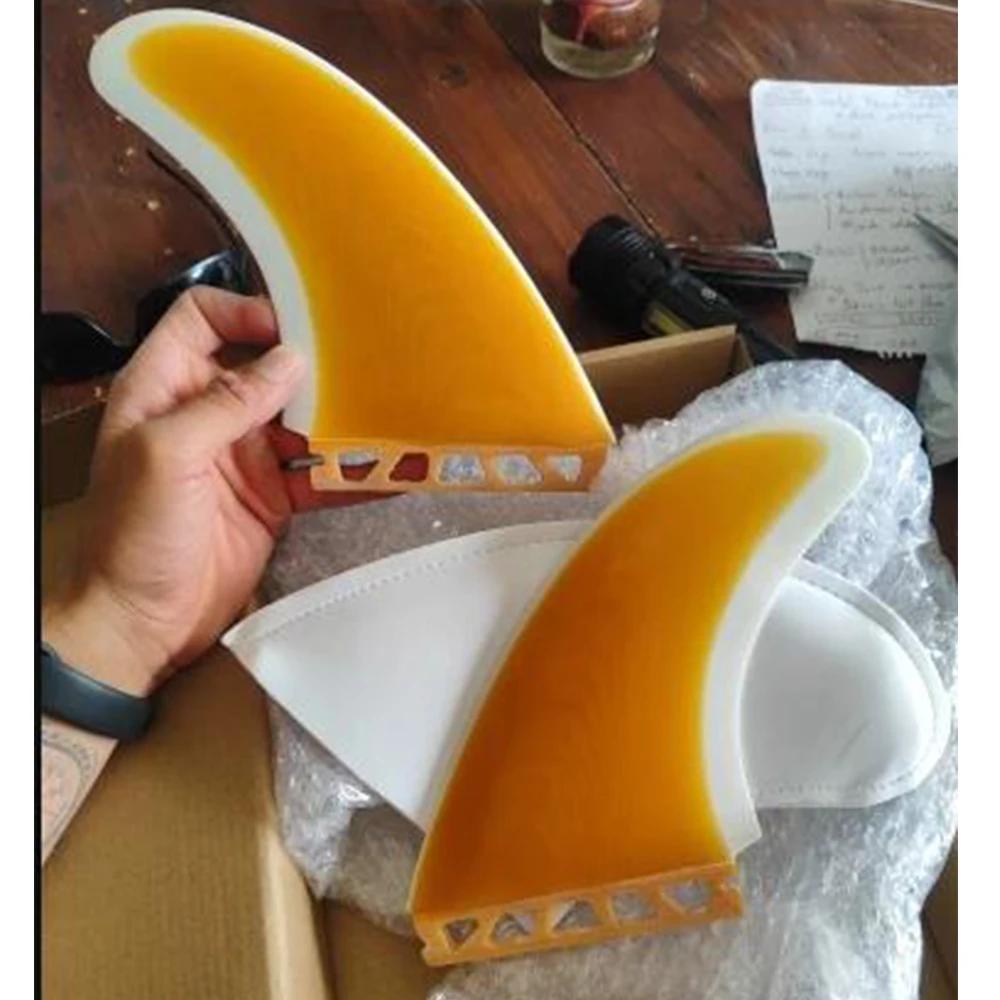 2 ailerons UPSURF FUTURE MR double ailerons en fibre de verre haute Performance palmes de planche de