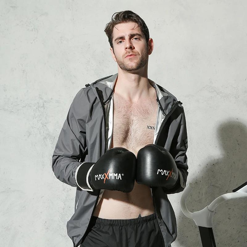 Combinaison de Sauna professionnelle pour hommes, ensemble de vêtements de gymnastique, entraînement