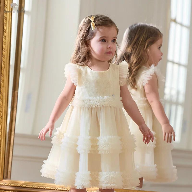 Dave Bella – robe d'été pour filles, nouvelle collection, douce charme, mignonne, élégante, en maill